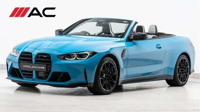 BMW M4 (23 Reg) 3.0 Competition M xDrive Convertible (Ultimate) (VAT Q) Image 1