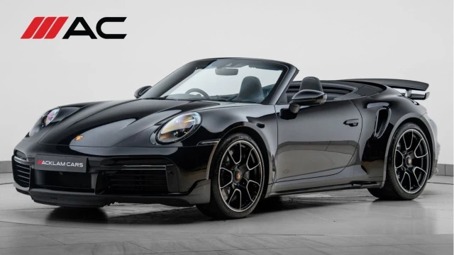 Porsche 911 (23 Reg) 3.7 Turbo S Convertible Image 1