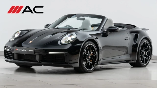 Porsche 911 (23 Reg) 3.7 Turbo S Convertible Image 1