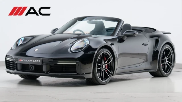 Porsche 911 (74 Reg) 3.8 Turbo PDK Convertible (VAT Q) Image 1