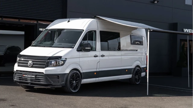 Volkswagen Crafter (69 Reg) CR35 2.0TDI Trendline H/R LWB (Bespoke Camper) (No VAT) Image 2