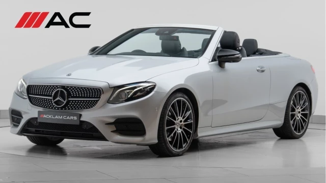 Mercedes-Benz E Class (21 Reg) E220 2.0D AMG Line Premium Plus Night Edition Convertible Image 1