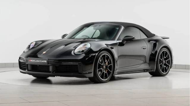 Porsche 911 (23 Reg) 3.7 Turbo S Convertible Image 2