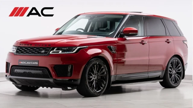 Land Rover Range Rover Sport (21 Reg) 3.0 D300 HSE Silver Image 1