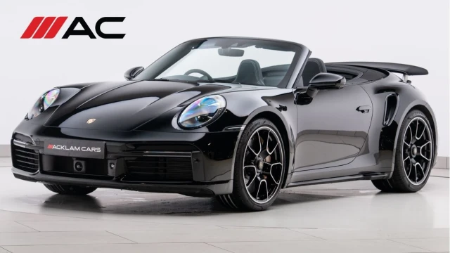Porsche 911 (23 Reg) 3.8 Turbo S Convertible Image 1