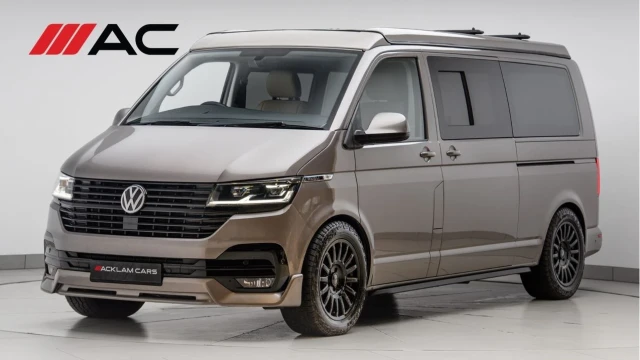 Volkswagen Transporter (23 Reg) 2.0TDI T30 Highline DSG LWB (7 Seat 4 Berth Camper) Image 1