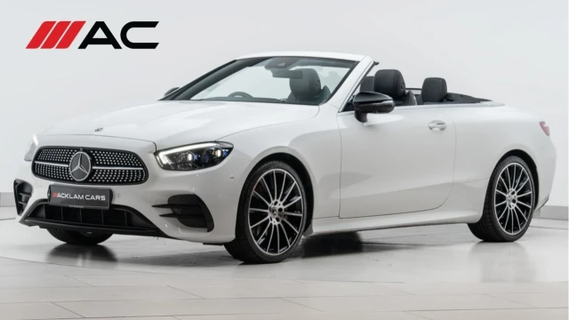 Mercedes-Benz E Class (21 Reg) E220D 2.0 AMG Line Night Edition Premium Plus Convertible Image 1