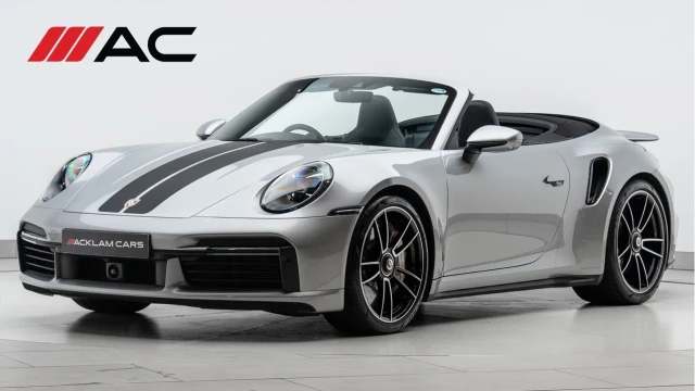 Porsche 911 (23 Reg) 3.7 Turbo S Convertible Image 1