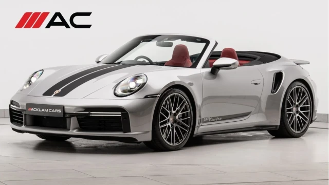 Porsche 911 (22 Reg) 3.8 Turbo Convertible (VAT Q) Image 1