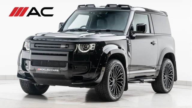 Land Rover Defender (74 Reg) 90 3.0 D250 S Hard Top Commercial (3 Seat) (Obsidian) (+VAT) Image 1