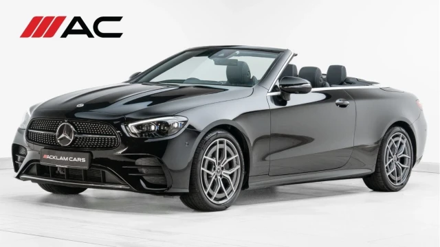 Mercedes-Benz E Class (23 Reg) E220 2.0D AMG Line Premium Convertible Image 1