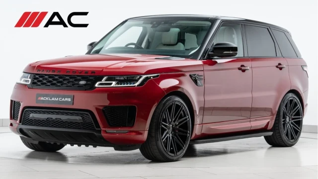 Land Rover Range Rover Sport (21 Reg) 2.0 P400e HSE Silver Hybrid Image 1