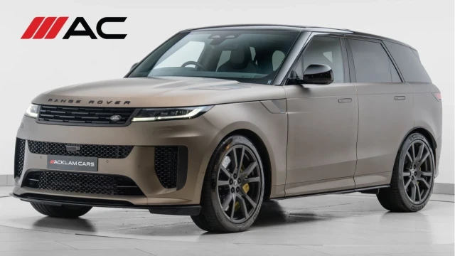 Land Rover Range Rover Sport (74 Reg) 4.4 V8 P635 SV Edition One (VAT Q) Image 1