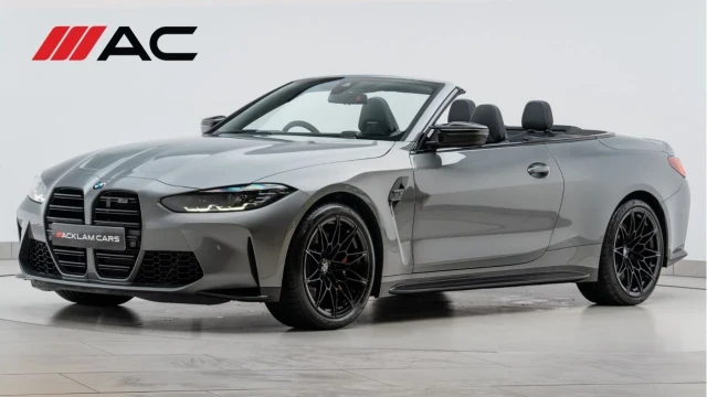 BMW M4 (73 Reg) 3.0 Competition M xDrive Convertible Image 1