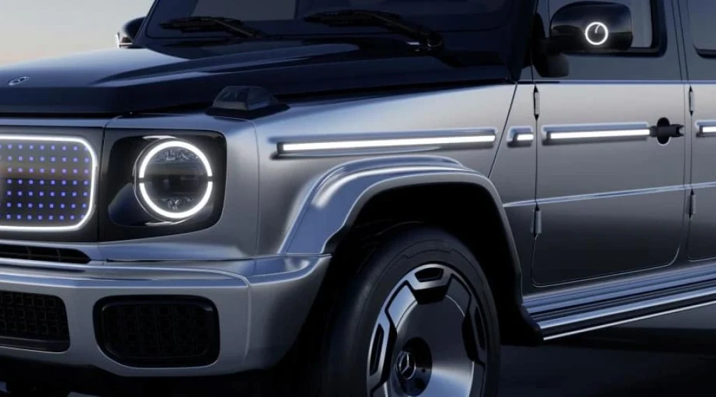 First Glimpse of the New All-Electric Mercedes EQG Concept Car