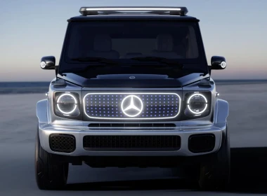 First Glimpse of the New All-Electric Mercedes EQG Concept Car