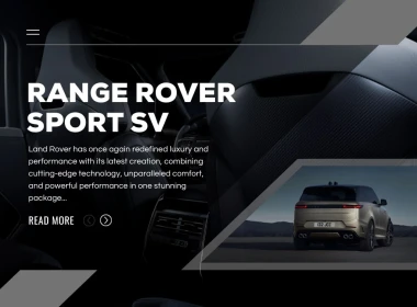 Luxury and Power: The All-New Range Rover Sport SV