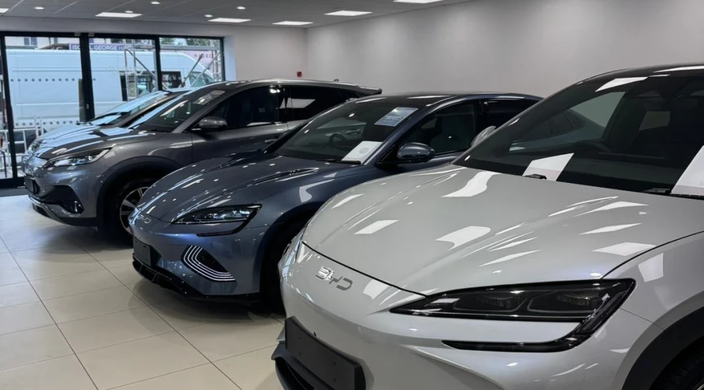 BYD arrives to King's Heath Birmingham