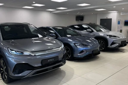 BYD arrives to King's Heath Birmingham