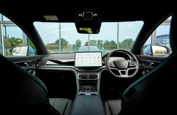 All the tech you'd expect from a BYD