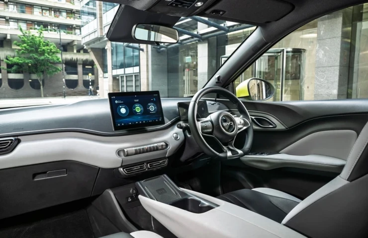 All the tech you'd expect from a BYD