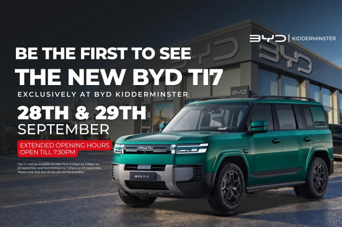 Exclusive First Look at the New BYD Ti7