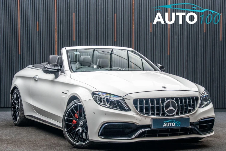 2021 MERCEDES C CLASS 4.0 C63 V8 BITURBO AMG S NIGHT EDITION PREMIUM PLUS CABRIOLET SPDS... photo