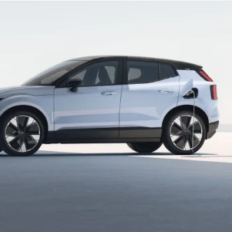 The fully electric Volvo EX30 SUV: a small car with big potential