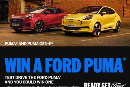 Photo Take a Test Drive and Win a Ford Puma®