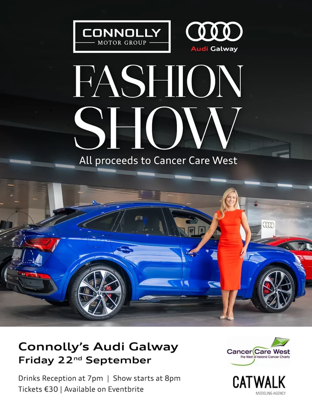 Connolly's Audi Galway FASHION SHOW for Cancer Care West