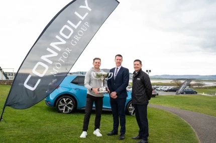 Keith Egan wins the 2024 Connolly Motor Group West of Ireland Championship.