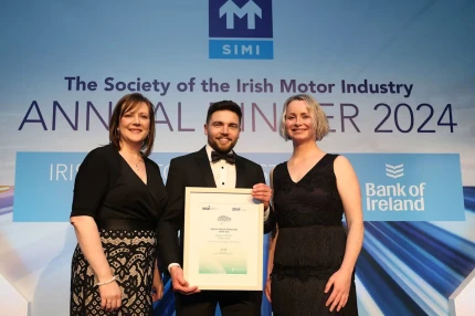 Connolly's Volkswagen Letterkenny were recognised as the Electric Vehicle Dealership of the Year for the Ulster Region at the SIMI Irish Motor Industry Awards.