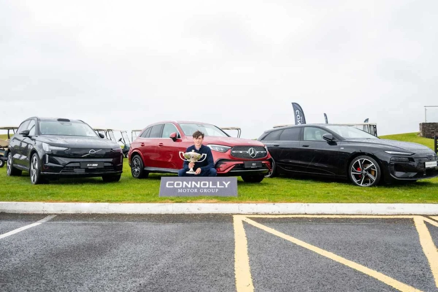 Dylan Holmes becomes the youngest winner of the Connolly Motor Group West of Ireland Championship since Rory McIlroy