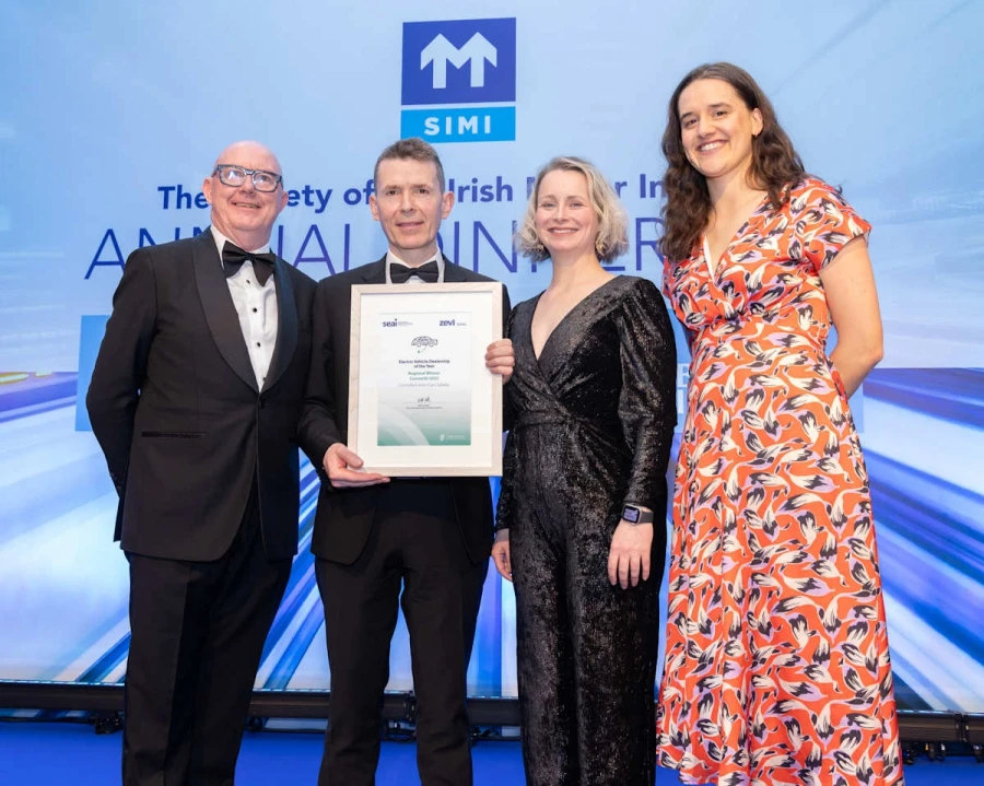 Connolly's Volvo Cars Electric Vehicle Dealership of the Year for Co. Galway and Connacht