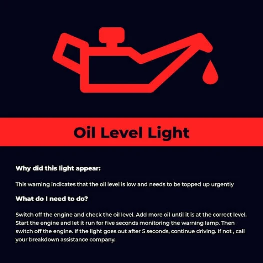 Oil Level Light