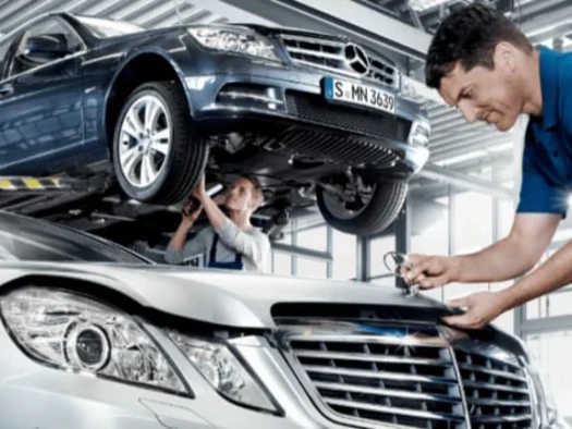 Servicing at Connolly's Mercedes-Benz