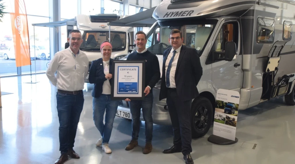 Travelworld praised by HYMER after decade-long partnership