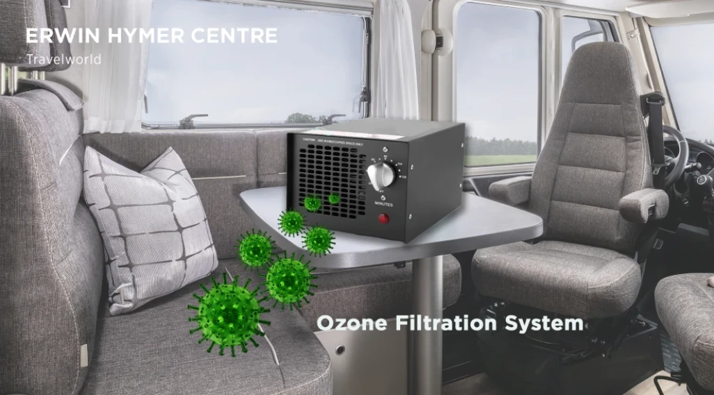 Travelworld Using Ozone Generators to Sterilise Motorhome Interiors