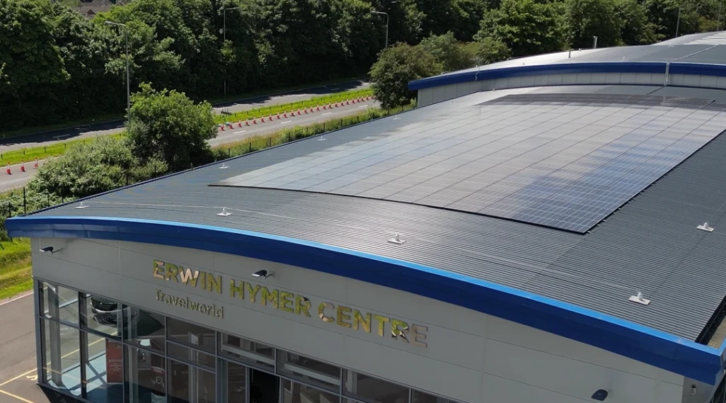 Midlands Motorhome Showroom Fuels Business With Solar Panels