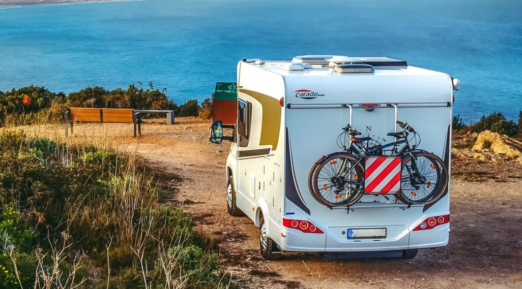 COUPLE HONOUR SALESMAN BY NAMING MOTORHOME AFTER HIM