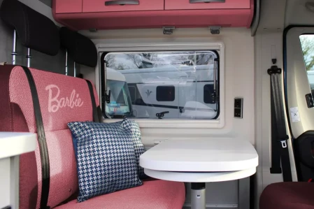 BarbenHYMER: Exclusive Barbie-themed motorhome comes to Erwin Hymer Centre Travelworld