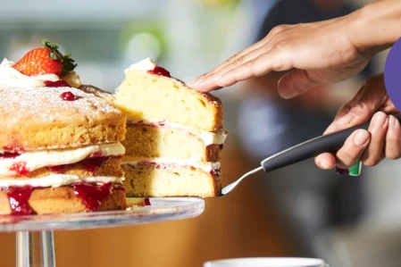 Your invitation to the BIGGEST coffee morning with the BIGGEST cake!