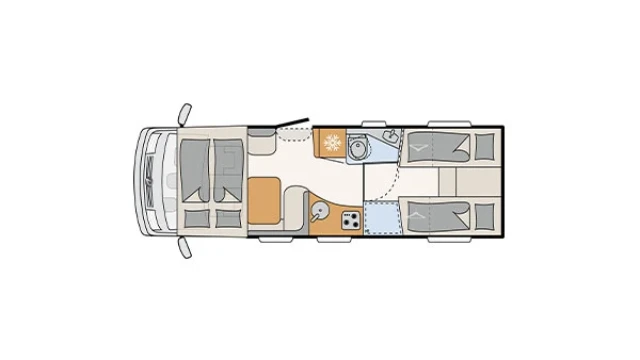 Dethleffs Esprit I 7150-2 EB Vehicle Trim