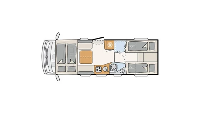 Dethleffs Esprit I 7150-2 EBL Vehicle Trim