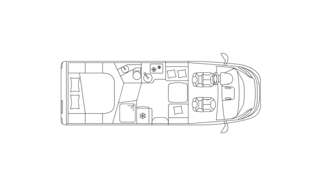 Laika Kosmo L 412 DS Vehicle Trim