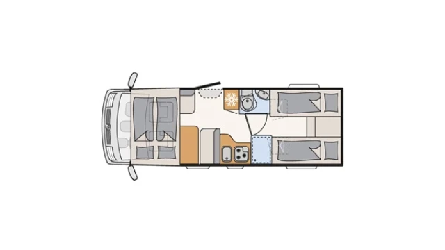 Dethleffs Trend I 7057 EB Vehicle Trim