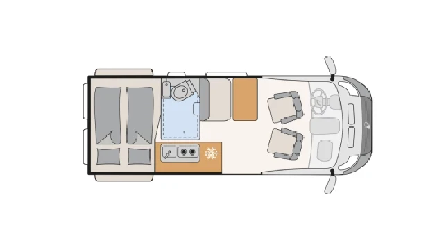 Dethleffs Globetrail Performance 600 DR VW Vehicle Trim
