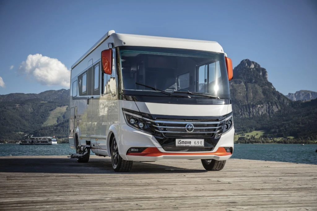 Niesmann + Bischoff iSmove in the mountains