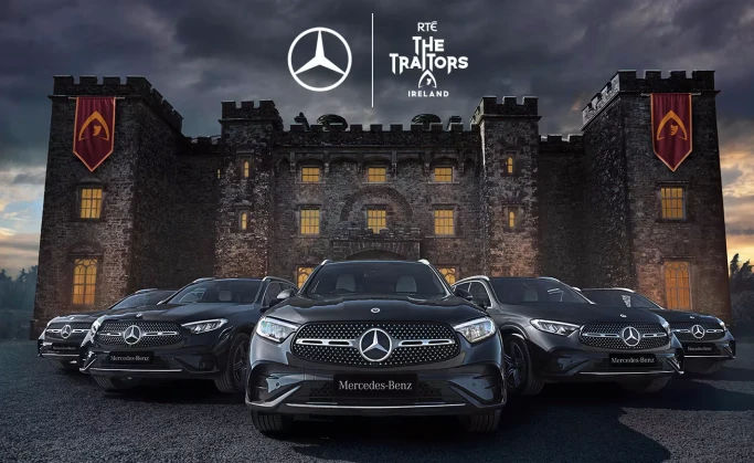 Mercedes-Benz Ireland announced as the Car Partner of The Traitors Ireland