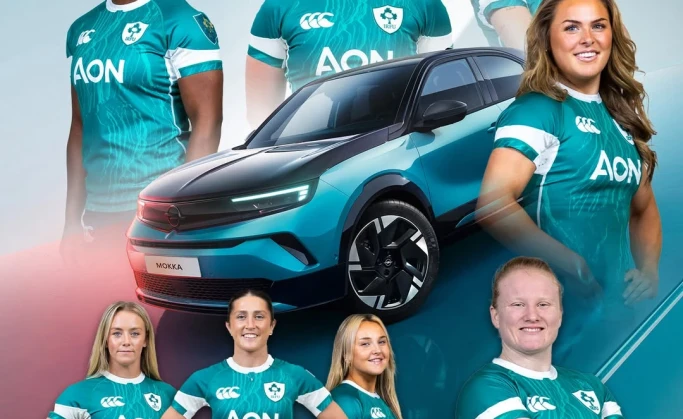 OPEL DRIVES SUPPORT FOR IRISH RUGBY’S GREEN WAVE MOVEMENT